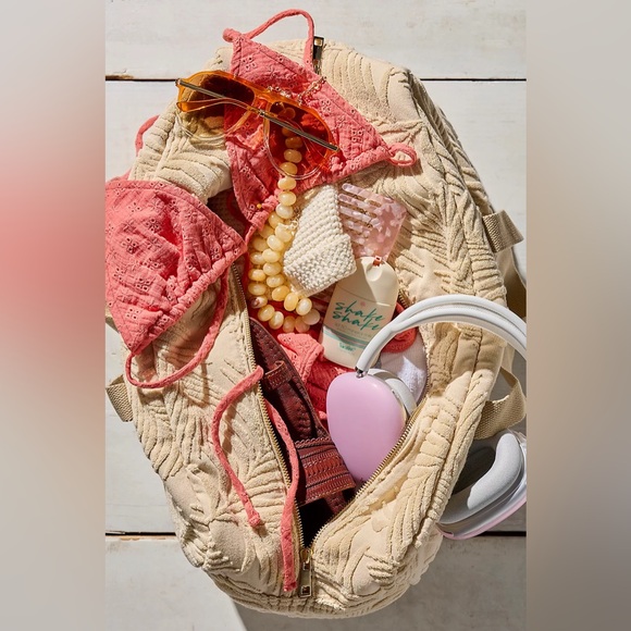 Free People Tibby Terry Weekender Bag - Picture 2 of 10